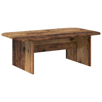 vidaXL Coffee Table Old Wood 93 x 53 x 33 cm Engineered Wood 2