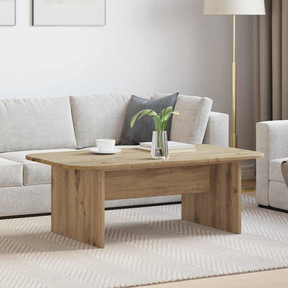 vidaXL Coffee Table Artisan Oak 93 x 53 x 33 cm Engineered Wood 1