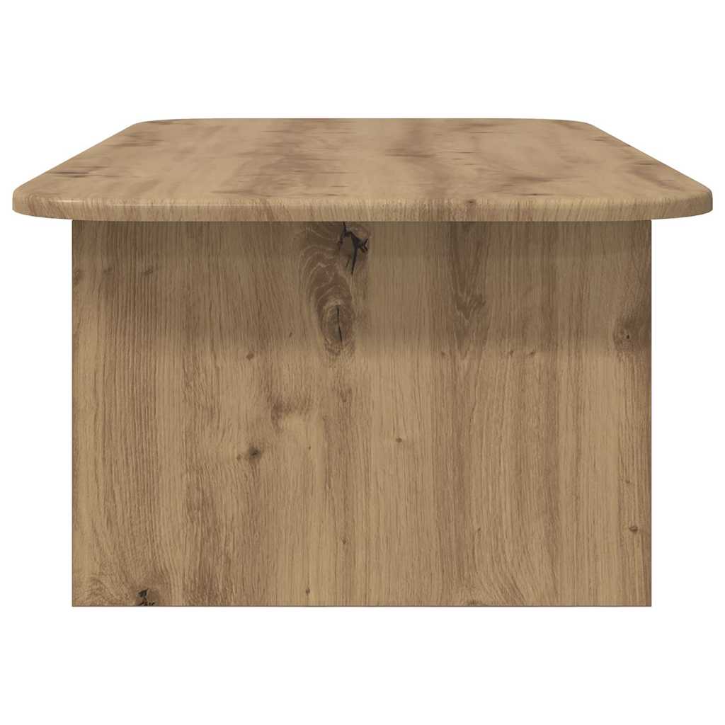 vidaXL Coffee Table Artisan Oak 93 x 53 x 33 cm Engineered Wood 6