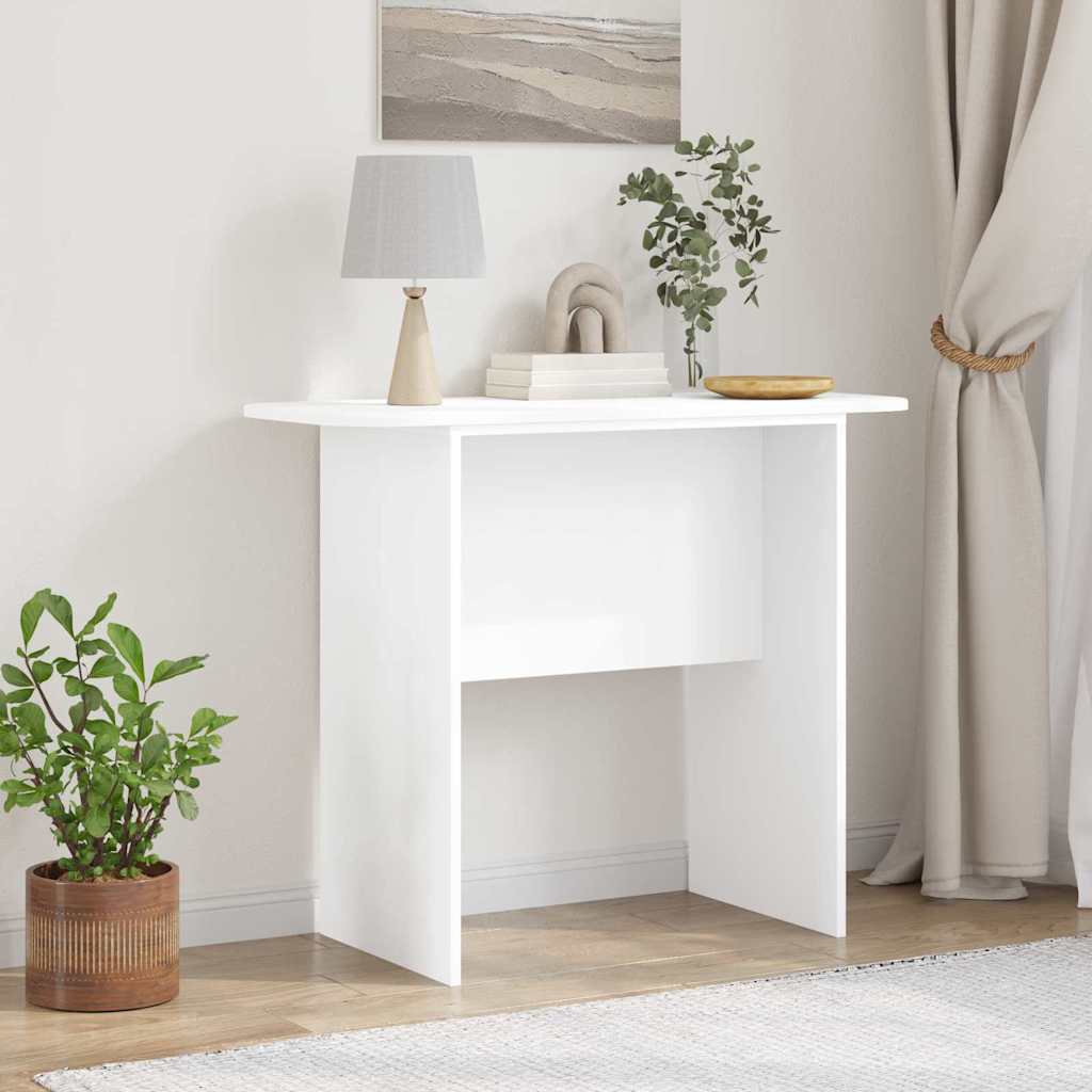 vidaXL Console Table White 93 x 40 x 75 cm Engineered Wood 1