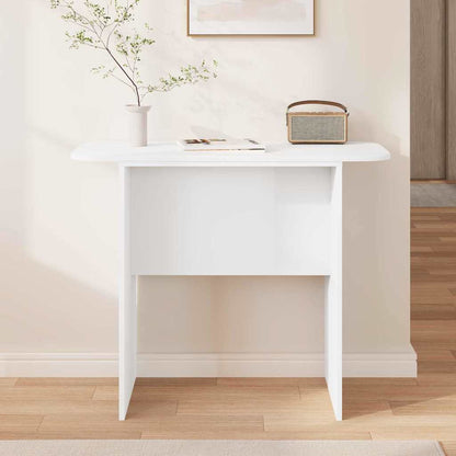 vidaXL Console Table White 93 x 40 x 75 cm Engineered Wood 4