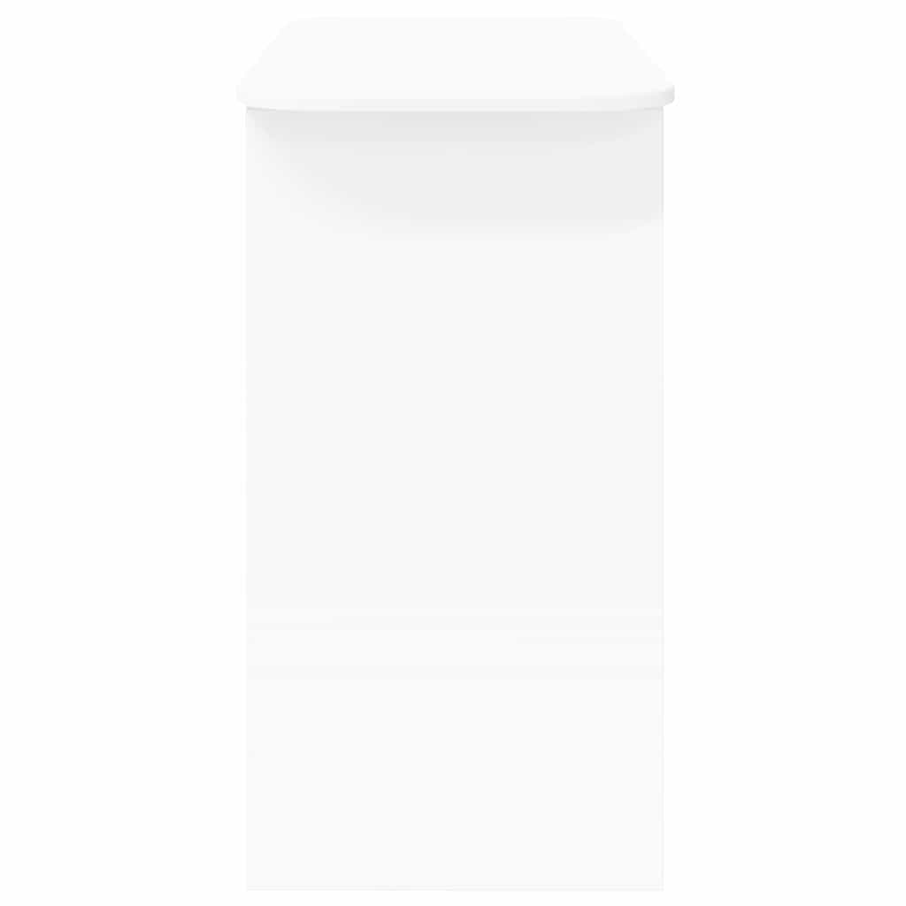 vidaXL Console Table White 93 x 40 x 75 cm Engineered Wood 6