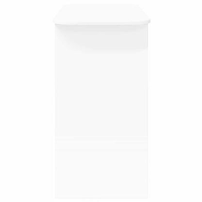 vidaXL Console Table White 93 x 40 x 75 cm Engineered Wood 6