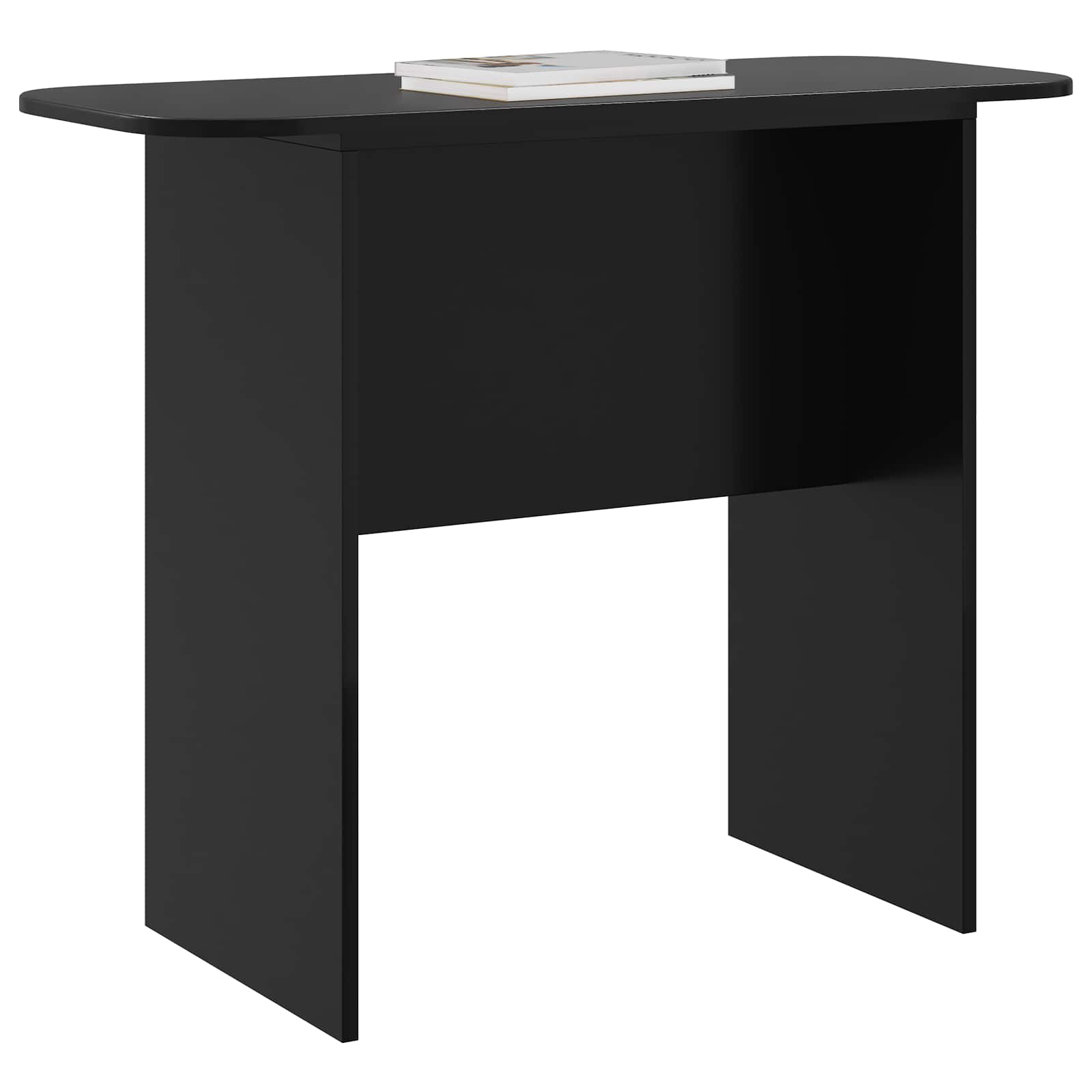 vidaXL Console Table Black 93 x 40 x 75 cm Engineered Wood 3