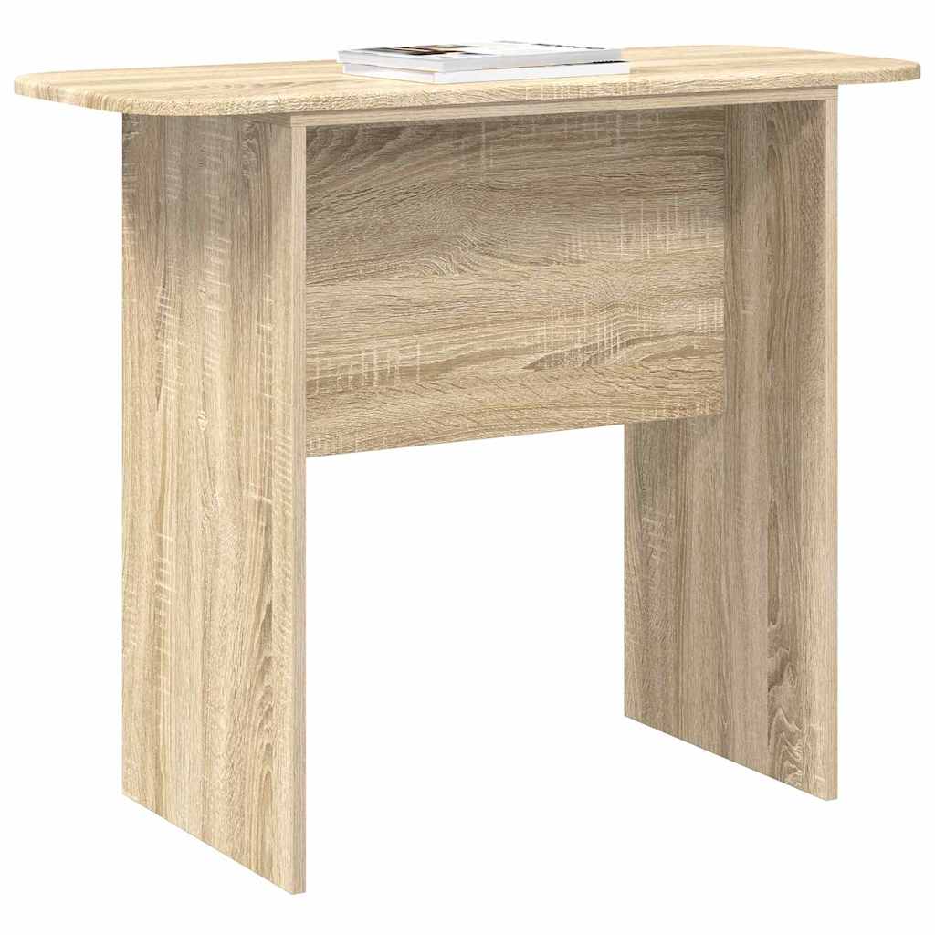 vidaXL Console Table Sonoma Oak 93 x 40 x 75 cm Engineered Wood 3