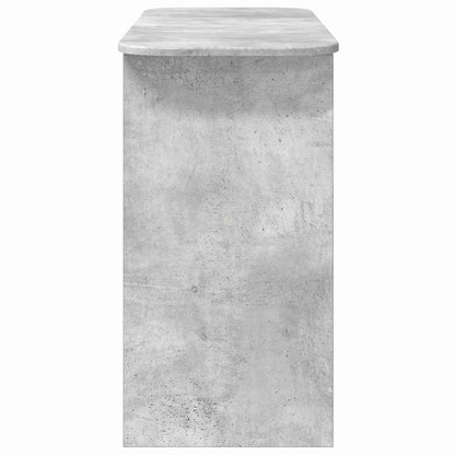 vidaXL Console Table Concrete Grey 93 x 40 x 75 cm Engineered Wood 6