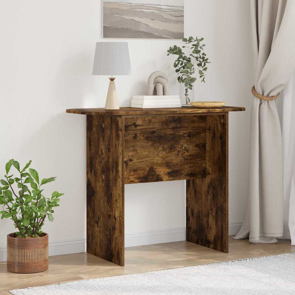 vidaXL Console Table Smoked Oak 93 x 40 x 75 cm Engineered Wood 1