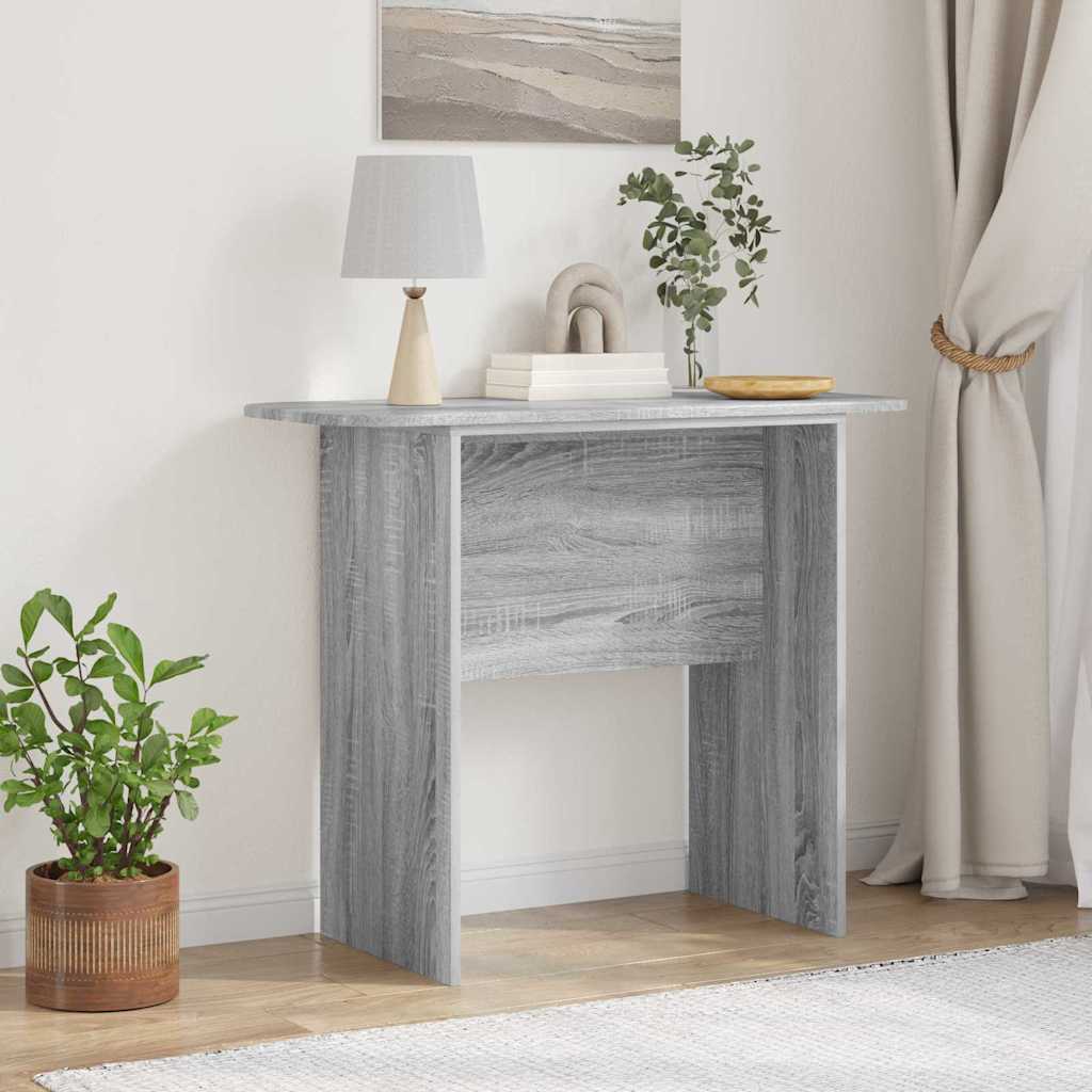 vidaXL Console Table Grey Sonoma 93 x 40 x 75 cm Engineered Wood 1