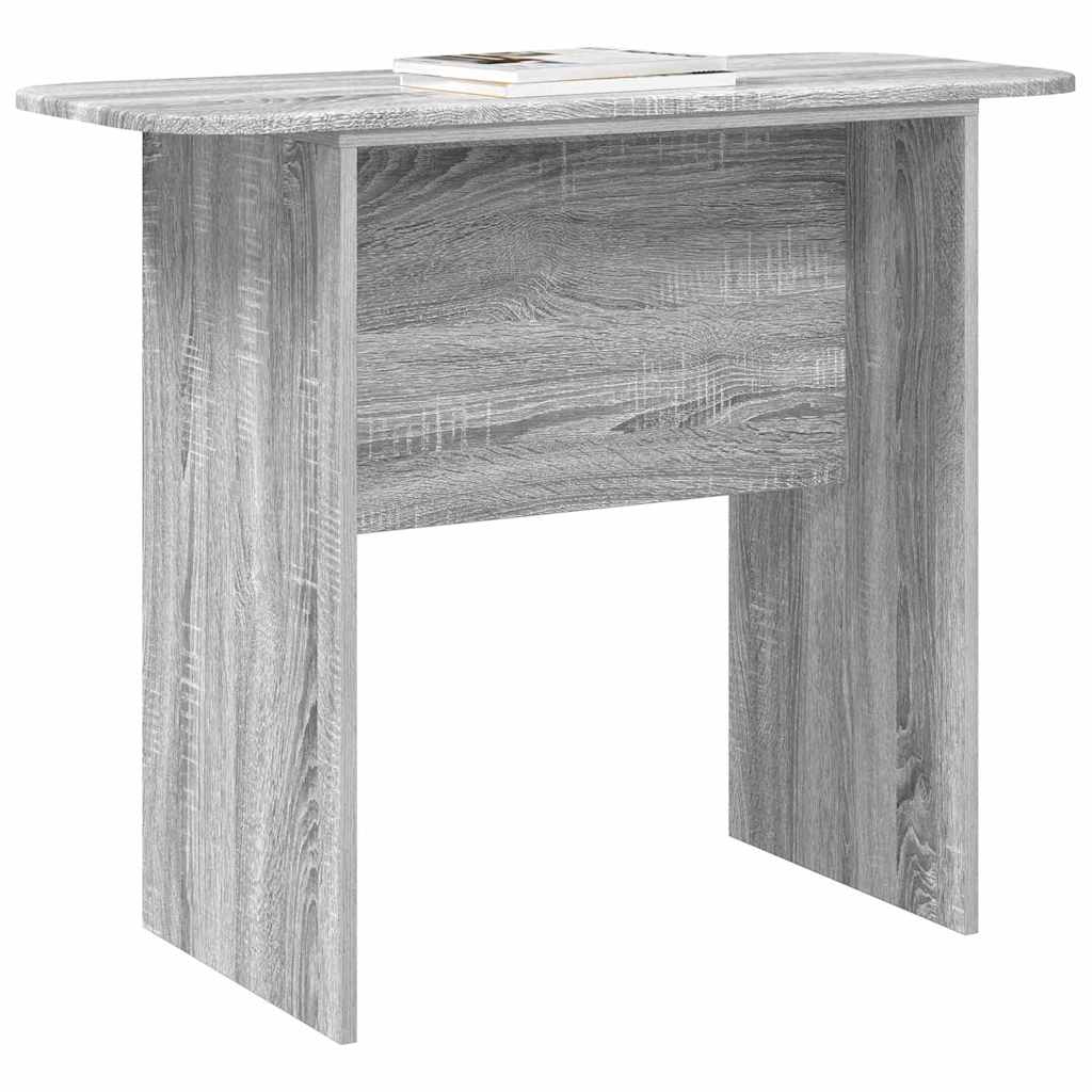 vidaXL Console Table Grey Sonoma 93 x 40 x 75 cm Engineered Wood 3