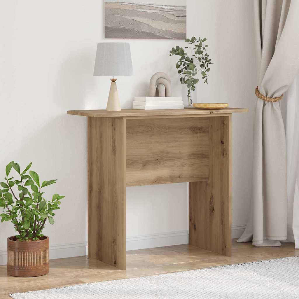vidaXL Console Table Artisan Oak 93 x 40 x 75 cm Engineered Wood 1