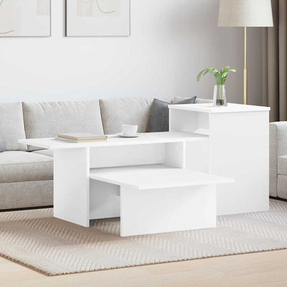 vidaXL Console Table White 91.5 x 35 x 38.5 cm Engineered Wood 1