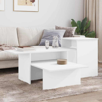 vidaXL Console Table White 91.5 x 35 x 38.5 cm Engineered Wood 4