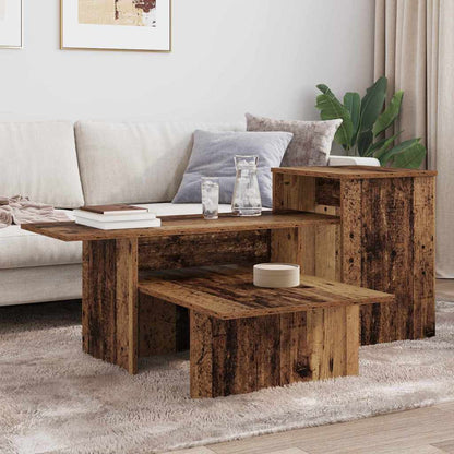 vidaXL Console Table Old Wood 91.5 x 35 x 38.5 cm Engineered Wood 4