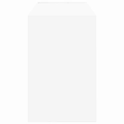 vidaXL Desk White Engineered Wood 109 x 50 x 78 cm 6