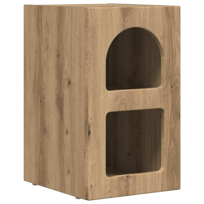 vidaXL Bedside Table ELST 2 pcs Artisan Oak 29.5 x 33.5 x 50 cm 5