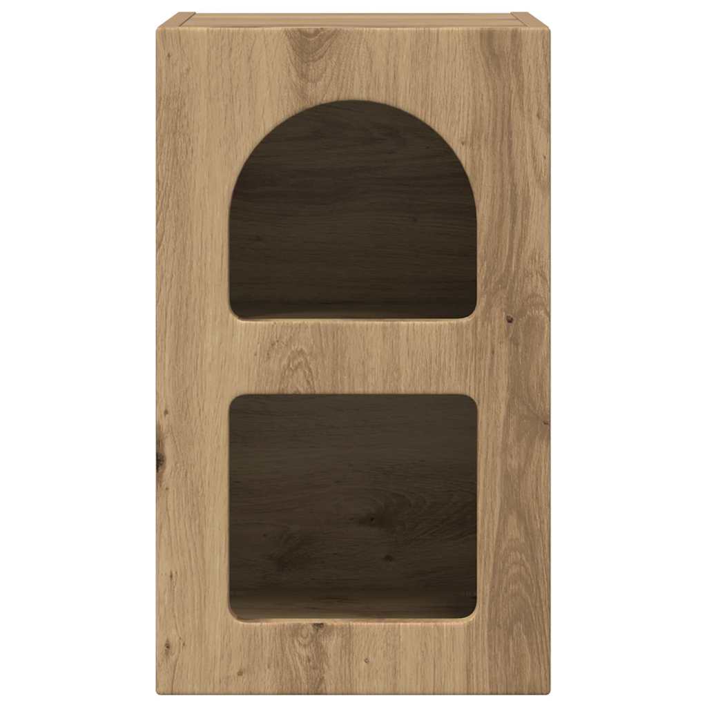 vidaXL Bedside Table ELST 2 pcs Artisan Oak 29.5 x 33.5 x 50 cm 6