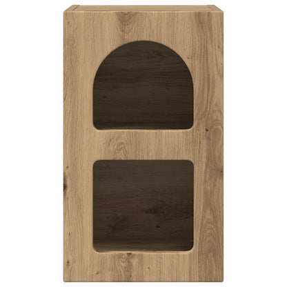 vidaXL Bedside Table ELST 2 pcs Artisan Oak 29.5 x 33.5 x 50 cm 6