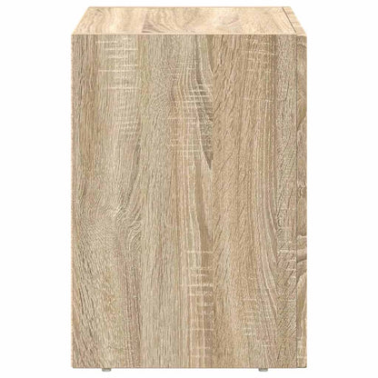 vidaXL Bedside Table ELST Sonoma Oak 40 x 35 x 50 cm Engineered Wood 5