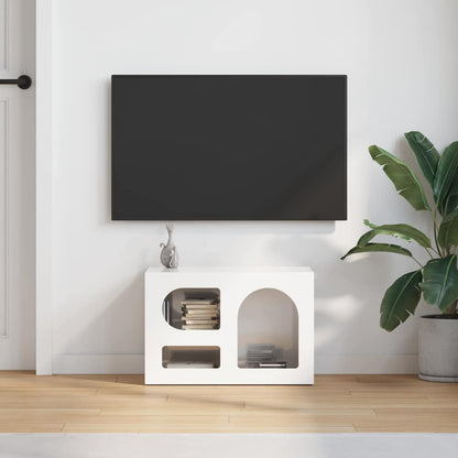 vidaXL TV Cabinet ELST 60 x 35 x 40 cm High Gloss White 4