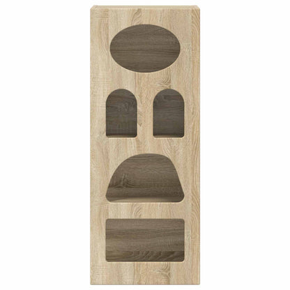 vidaXL Sideboard ELST Sonoma Oak 40 x 35 x 100.5 cm Engineered Wood 6