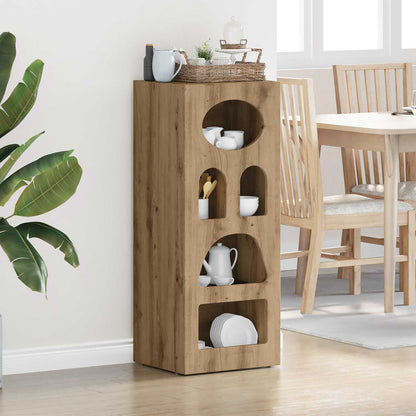 vidaXL Sideboard ELST Artisan Oak 40 x 35 x 100.5 cm Engineered Wood 1