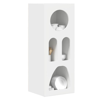 vidaXL Sideboard ELST White 40 x 35 x 100.5 cm Engineered Wood 3