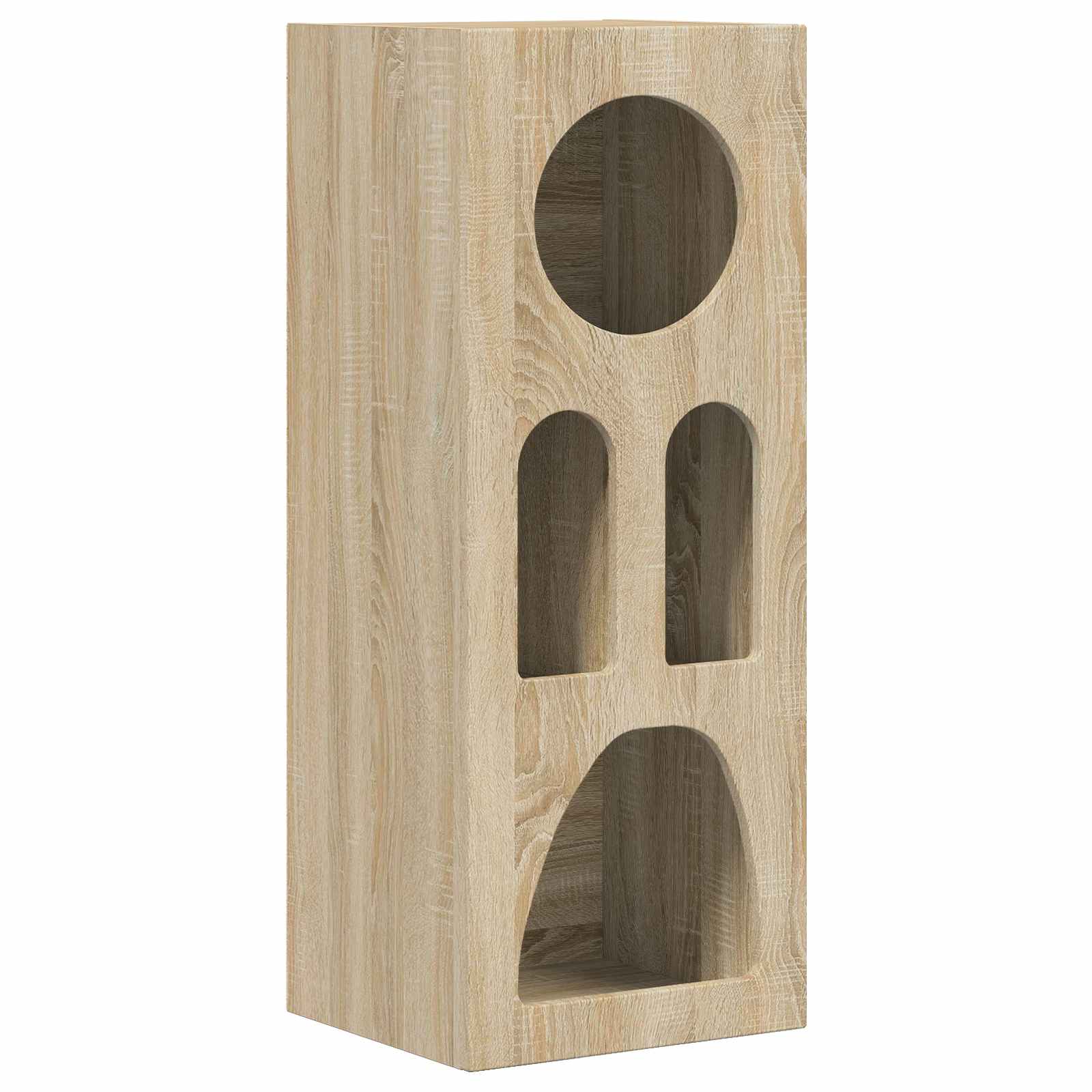 vidaXL Sideboard ELST Sonoma Oak 40 x 35 x 100.5 cm Engineered Wood 2