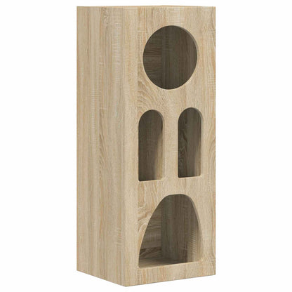 vidaXL Sideboard ELST Sonoma Oak 40 x 35 x 100.5 cm Engineered Wood 2