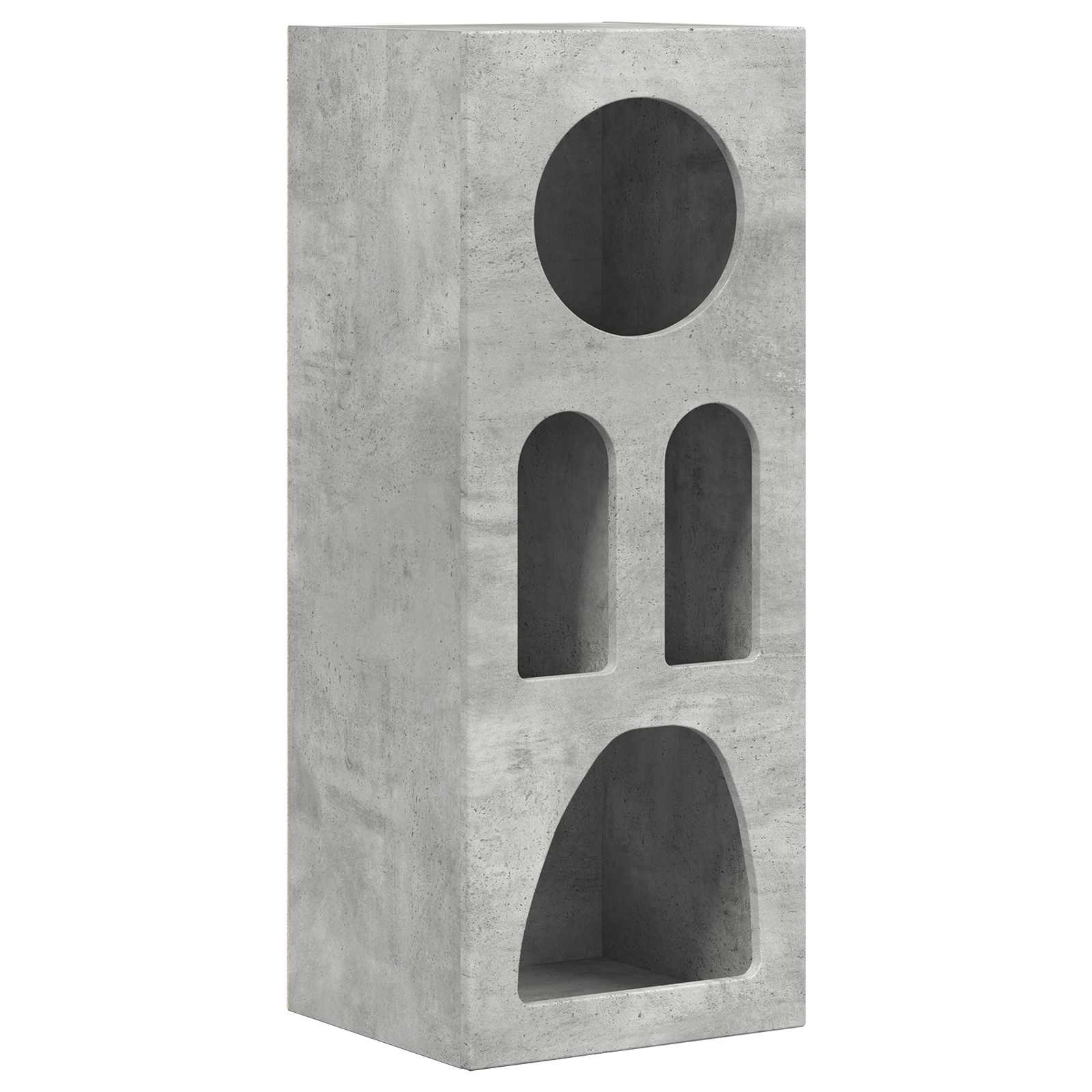 vidaXL Sideboard ELST Concrete Grey 40 x 35 x 100.5 cm Engineered Wood 2