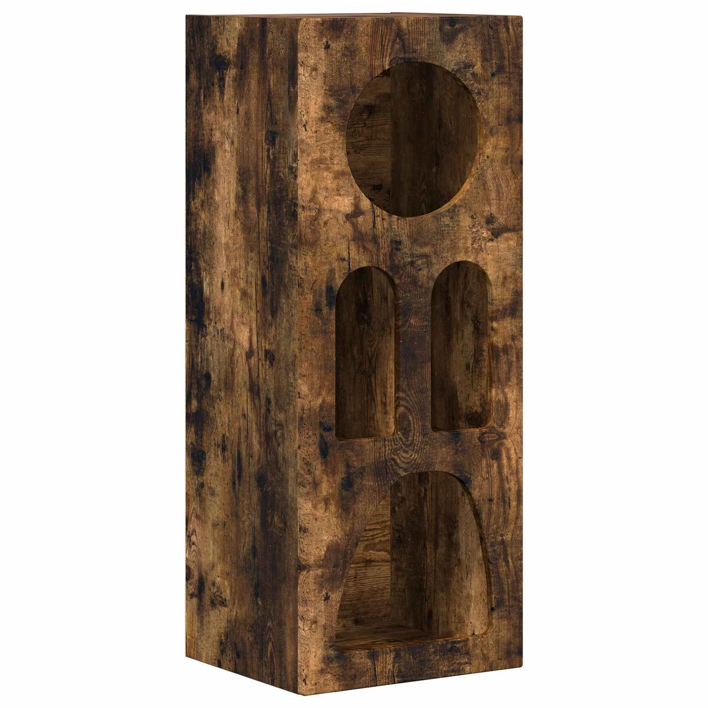 vidaXL Sideboard ELST Smoked Oak 40 x 35 x 100.5 cm Engineered Wood 2