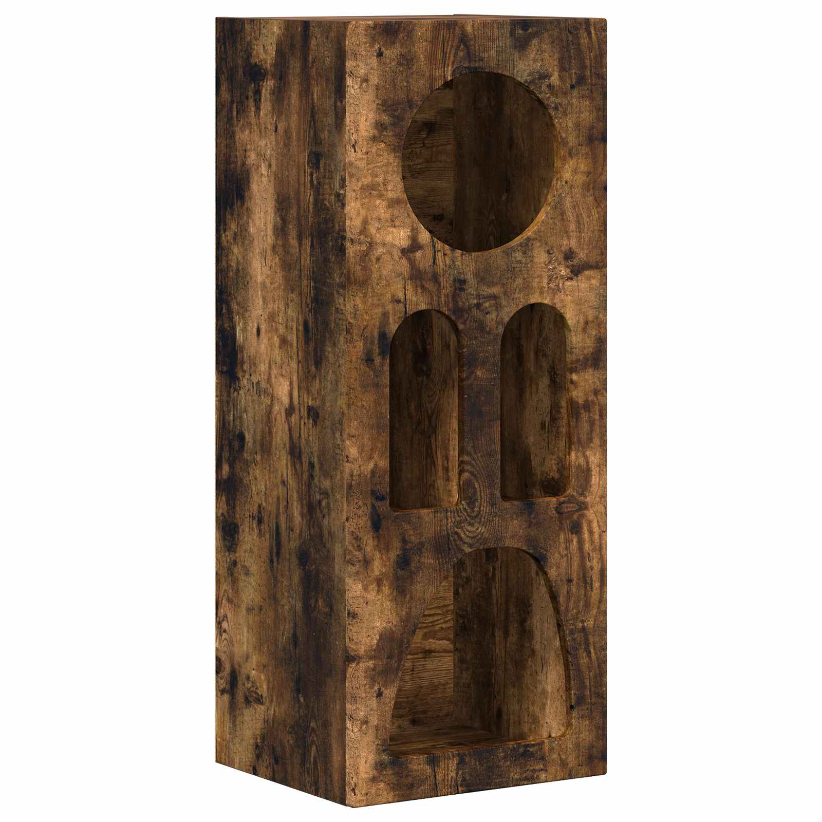 vidaXL Sideboard ELST Smoked Oak 40 x 35 x 100.5 cm Engineered Wood 2