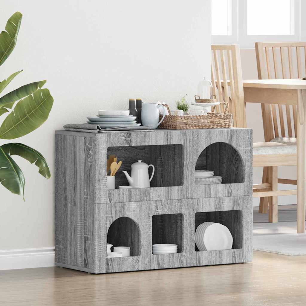 vidaXL Sideboard ELST 80.5 x 35 x 59 cm Engineered Wood