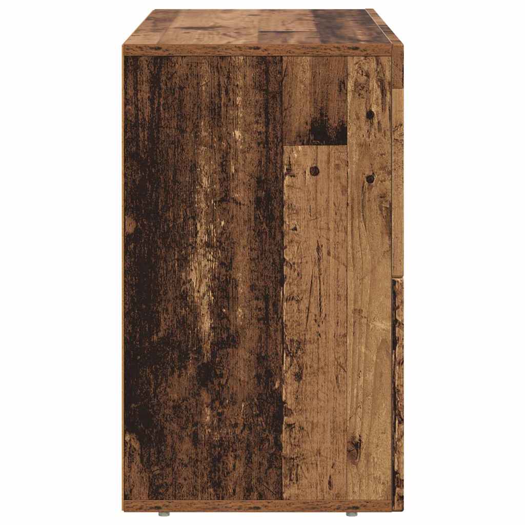 vidaXL Sideboard ELST Old Wood 80.5 x 35 x 59 cm Engineered Wood 5