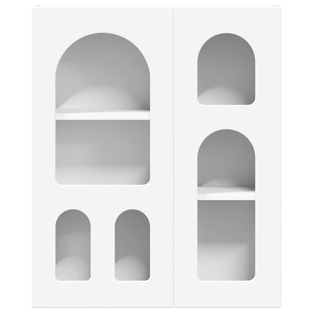 vidaXL Hanging Cabinet ELST White 59 x 20 x 71.5 cm Engineered Wood 5