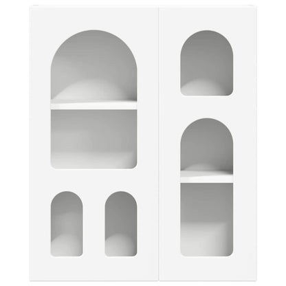 vidaXL Hanging Cabinet ELST White 59 x 20 x 71.5 cm Engineered Wood 5
