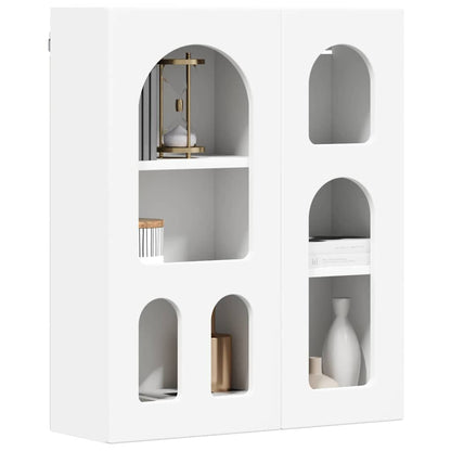 vidaXL Hanging Cabinet ELST White 59 x 20 x 71.5 cm Engineered Wood 3