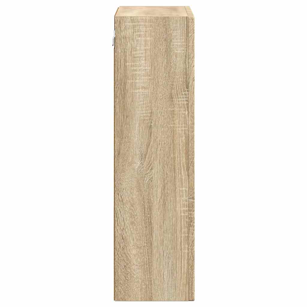 vidaXL Hanging Cabinet with Shelf ELST Sonoma Oak 59 x 20 x 71.5 cm 6