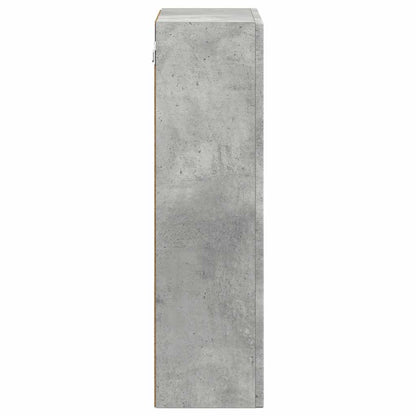 vidaXL Hanging Cabinet with Shelf ELST Concrete Grey 59 x 20 x 71.5 cm 6
