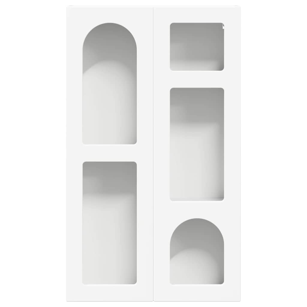 vidaXL Hanging Cabinet ELST White 59 x 20 x 100 cm Engineered Wood 5