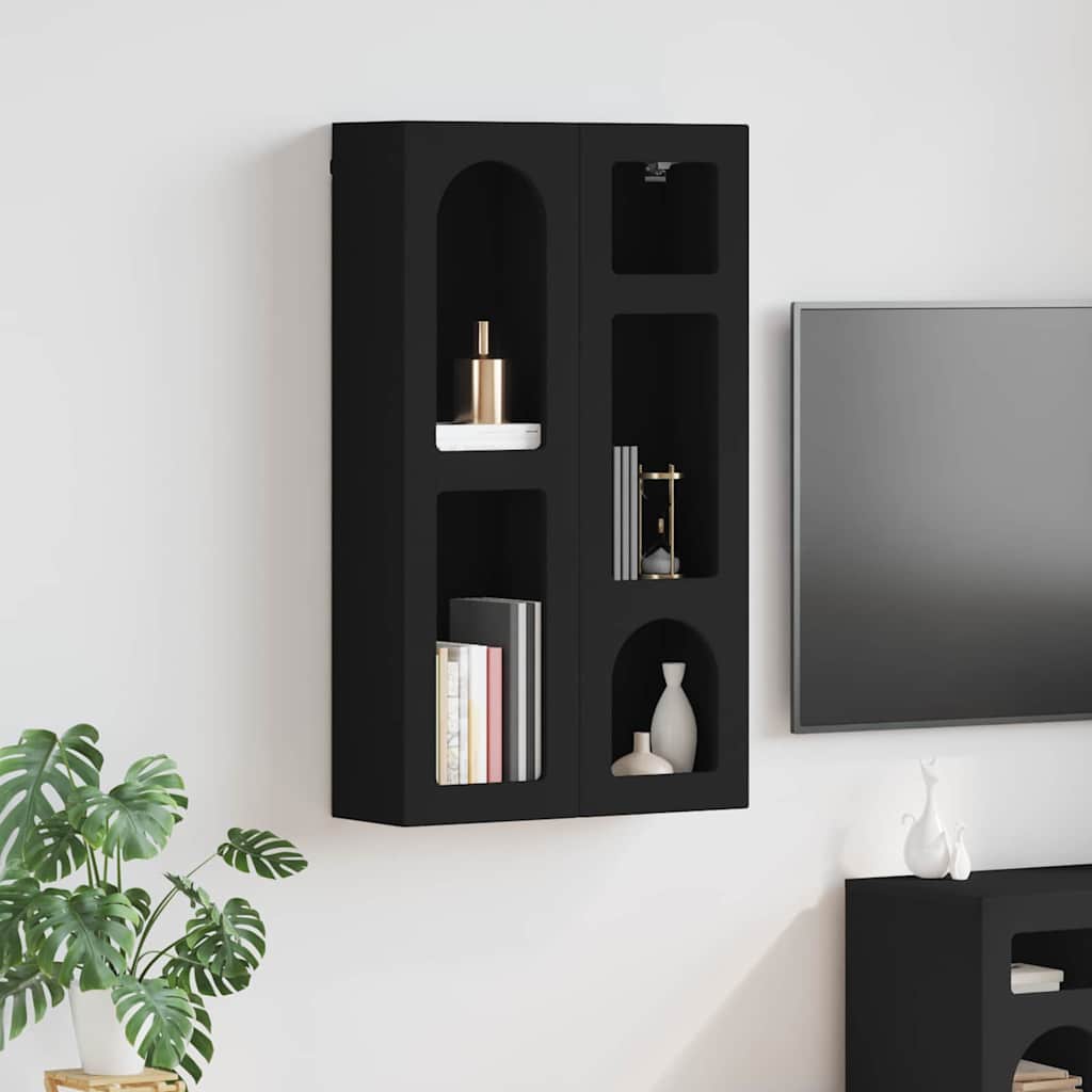 vidaXL Hanging Cabinet with Shelf ELST 59 x 20 x 100 cm