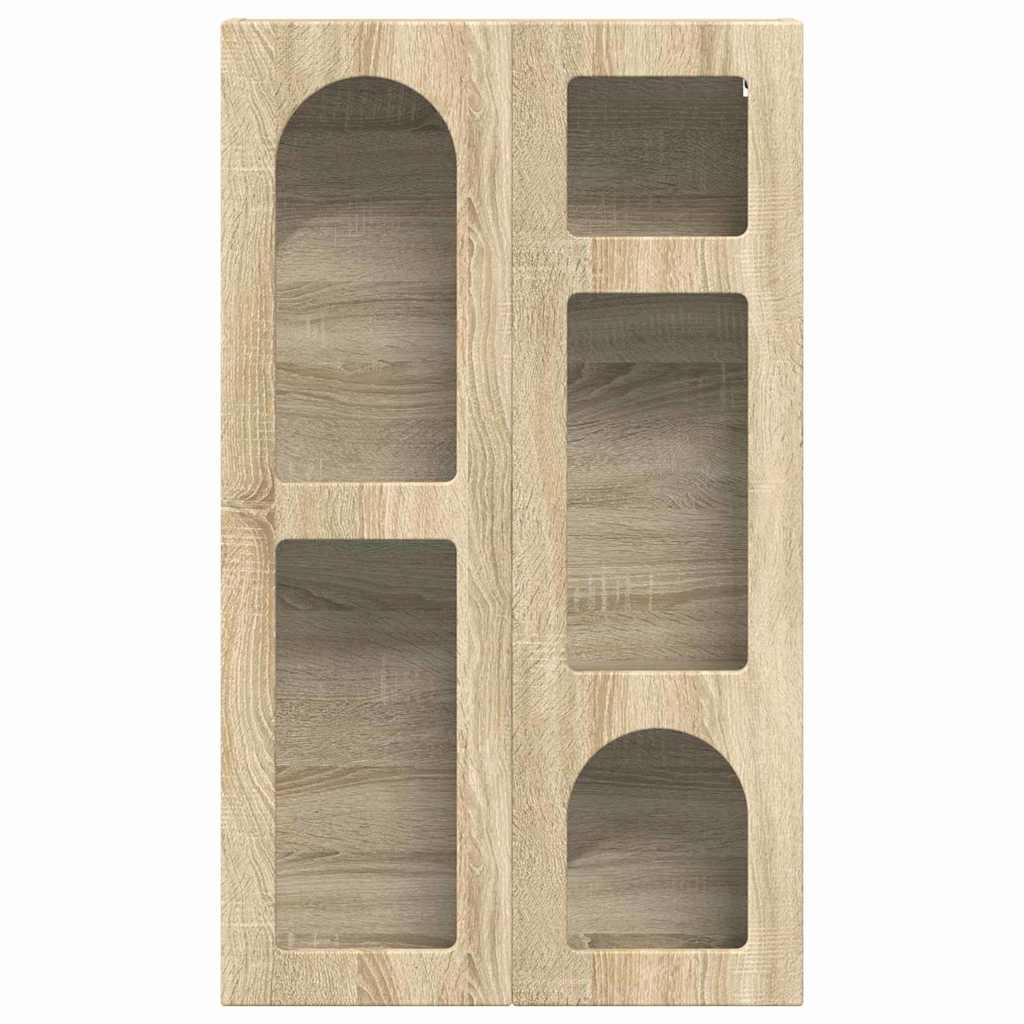 vidaXL Hanging Cabinet with Shelf ELST Sonoma Oak 59 x 20 x 100 cm 5