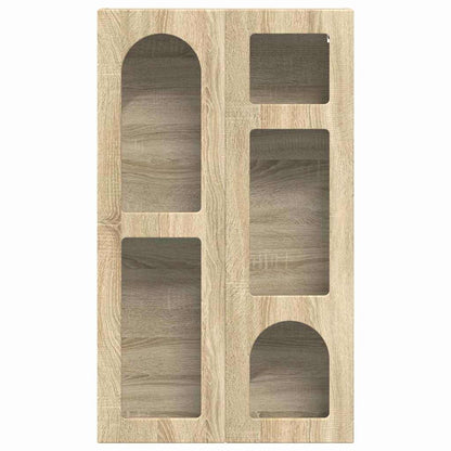 vidaXL Hanging Cabinet with Shelf ELST Sonoma Oak 59 x 20 x 100 cm 5