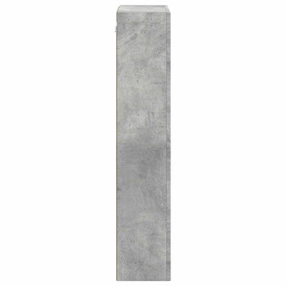 vidaXL Hanging Cabinet with Shelf ELST Concrete Grey 59 x 20 x 100 cm 6
