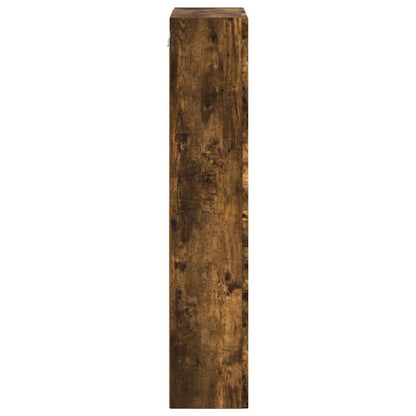 vidaXL Hanging Cabinet with Shelf ELST Smoked Oak 59 x 20 x 100 cm 6