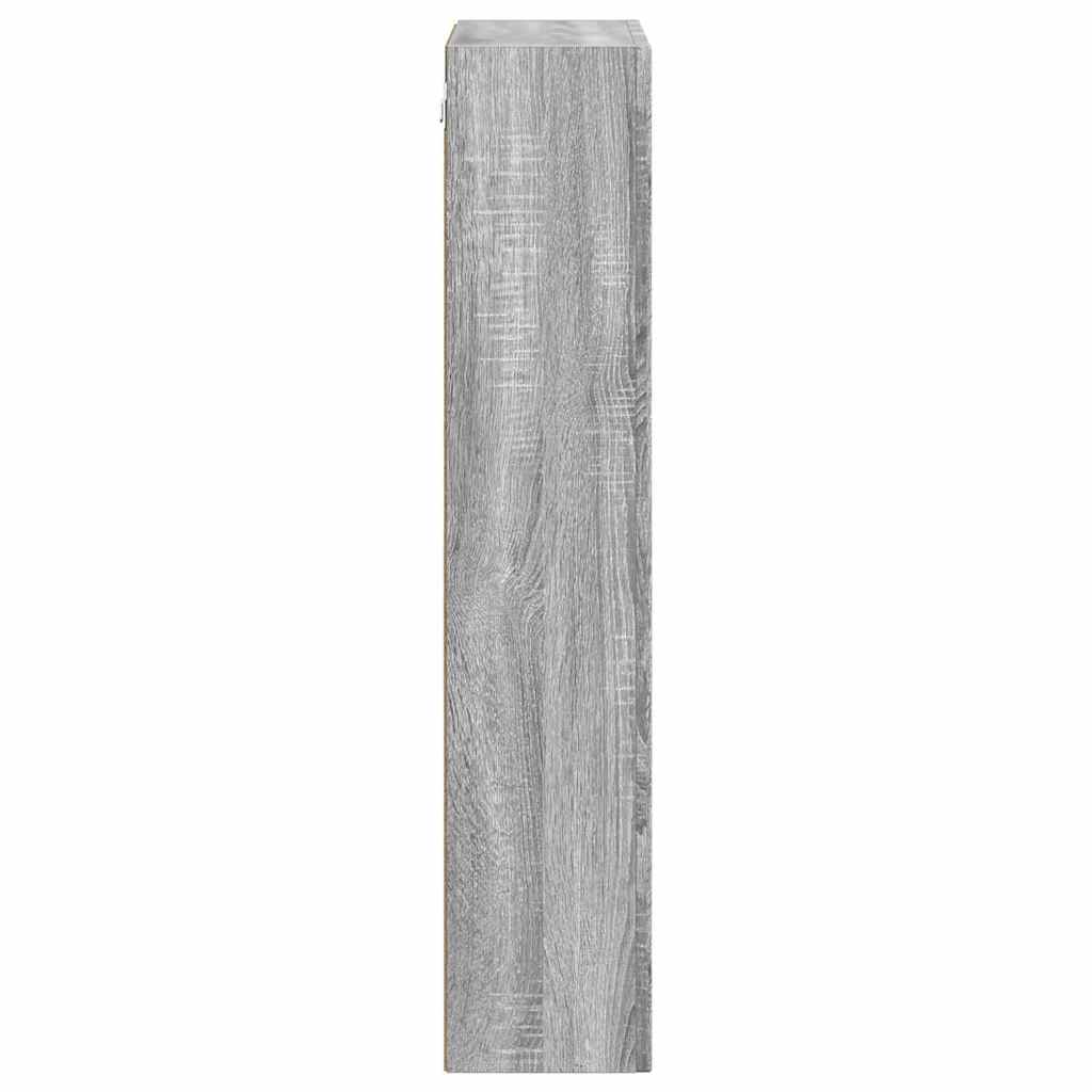 vidaXL Hanging Cabinet with Shelf ELST Grey Sonoma 59 x 20 x 100 cm 6