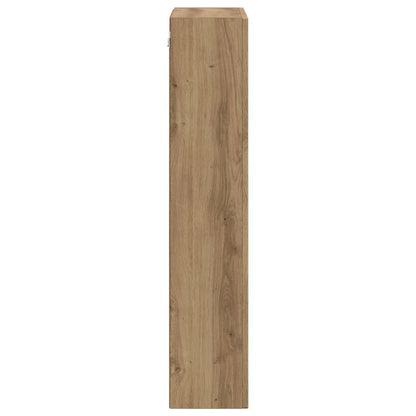 vidaXL Hanging Cabinet with Shelf ELST Artisan Oak 59 x 20 x 100 cm 6