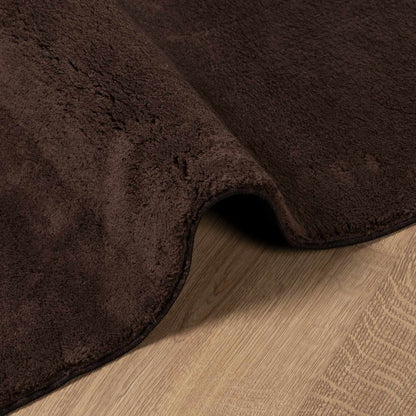 vidaXL Medium Pile Soft and Washable Rug HUARTE Brown 200 x 100 cm 6