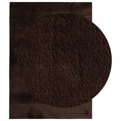 vidaXL Medium Pile Soft and Washable Rug HUARTE Brown 170 x 120 cm 3