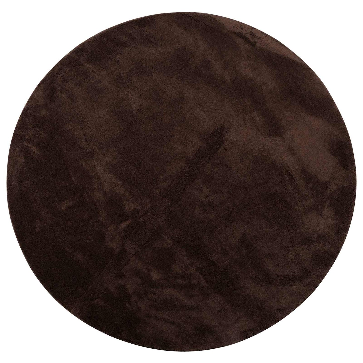 vidaXL Medium Pile Soft and Washable Rug HUARTE Brown Ø 120 CM 2