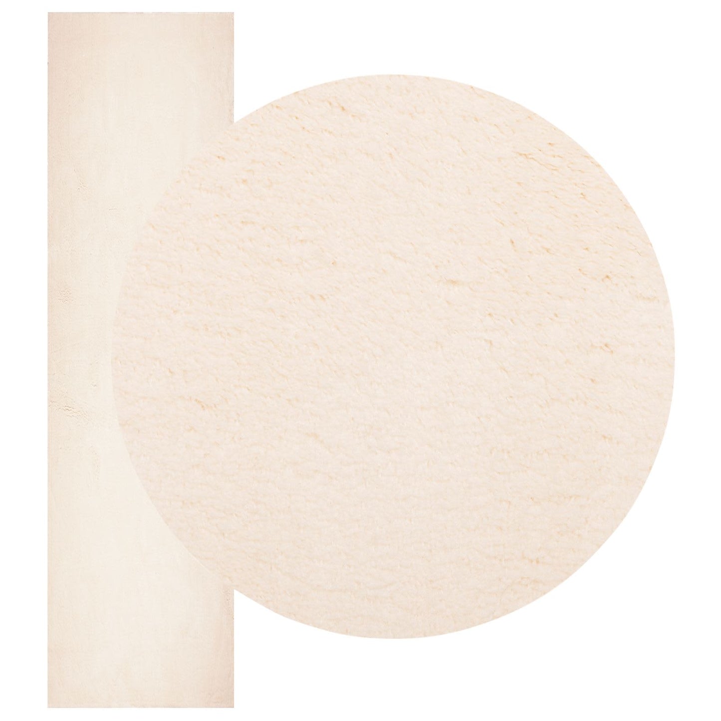 vidaXL Medium Pile Soft and Washable Rug HUARTE Beige 80 x 300 cm 3